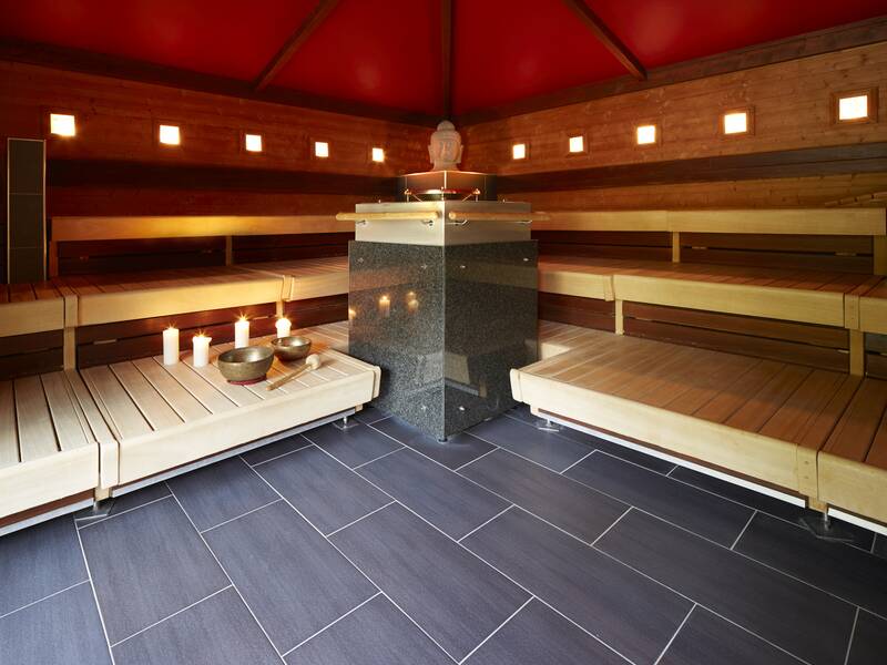 Innenraum Sauna